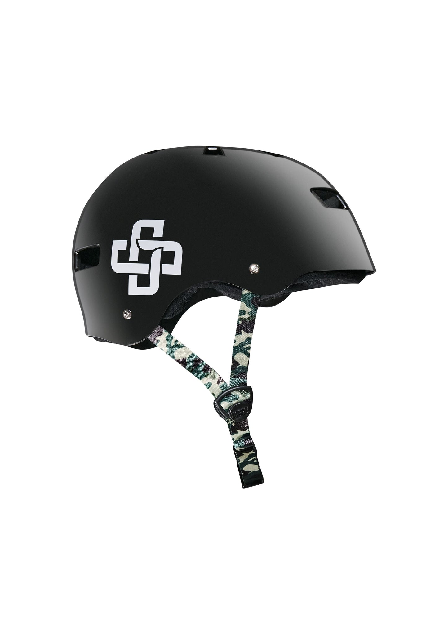 CAPACETE PRETO FITA CAMUFLADA PRO BRILHO
