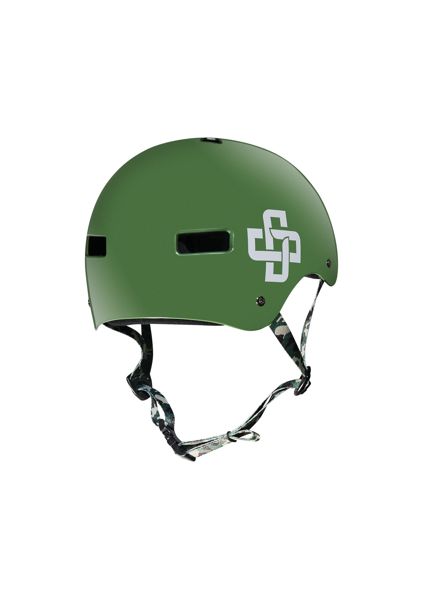CAPACETE VERDE FITA CAMUFLADA PRO BRILHO