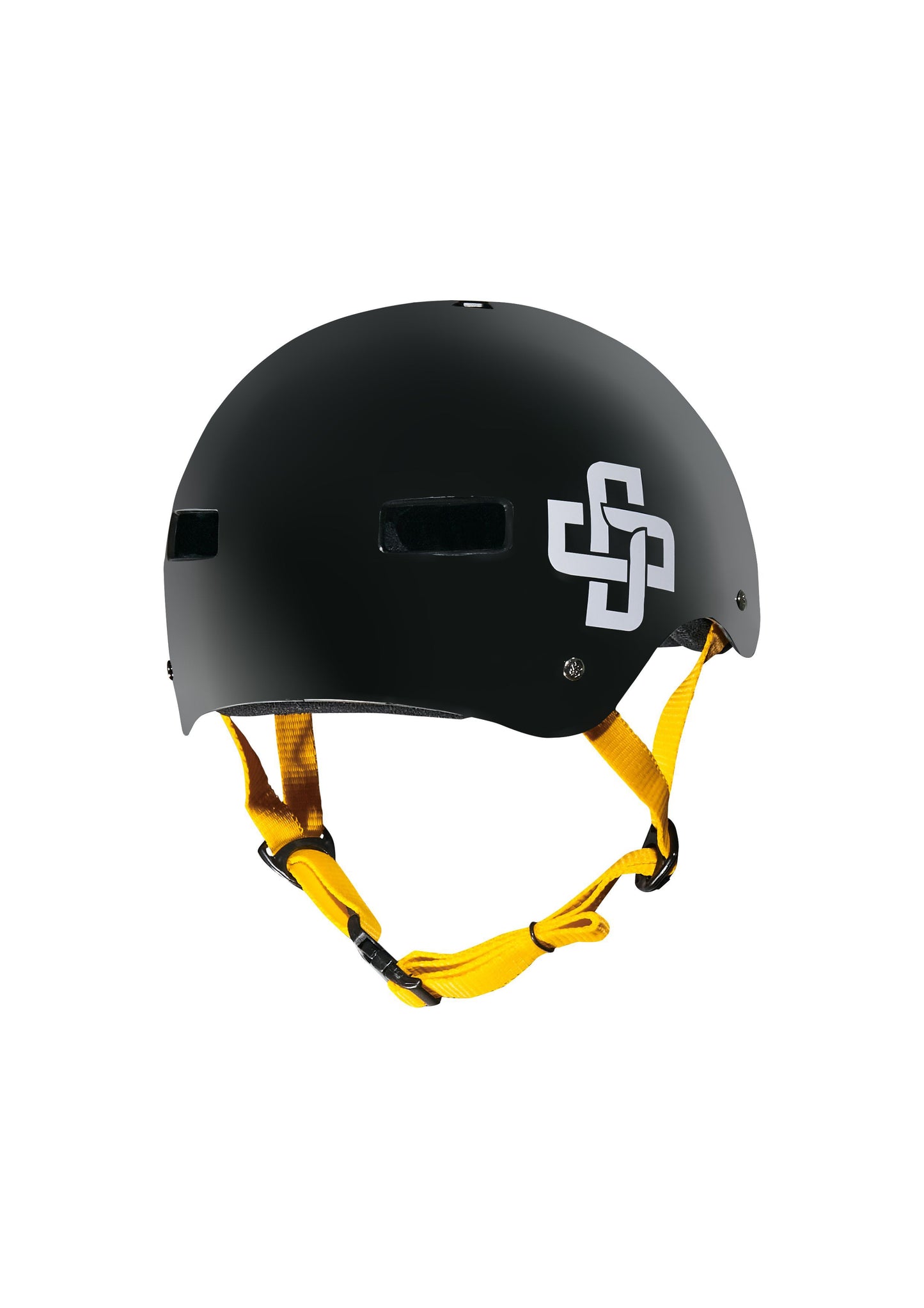 CAPACETE PRETO FITA AMARELA PRO FOSCO