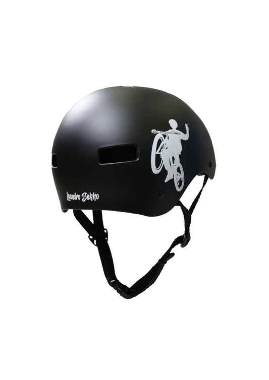 CAPACETE LEANDRO SEKKO PRETO FOSCO PRO MODEL