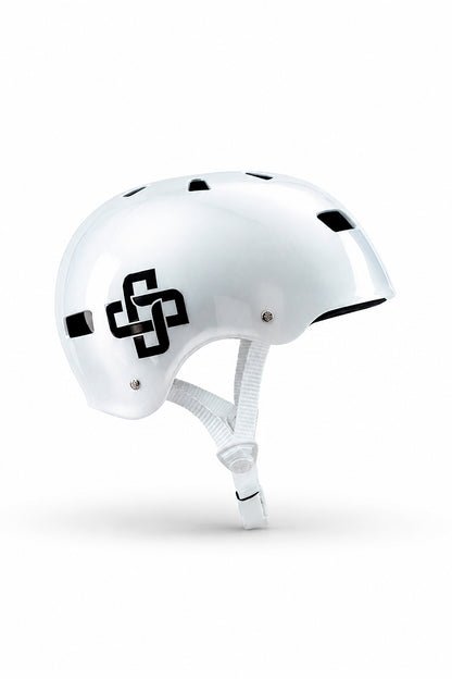 CAPACETE BRANCO PÉROLA PRO BRILHO