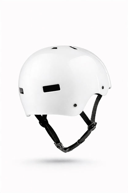 CAPACETE BRANCO N1 BRILHO