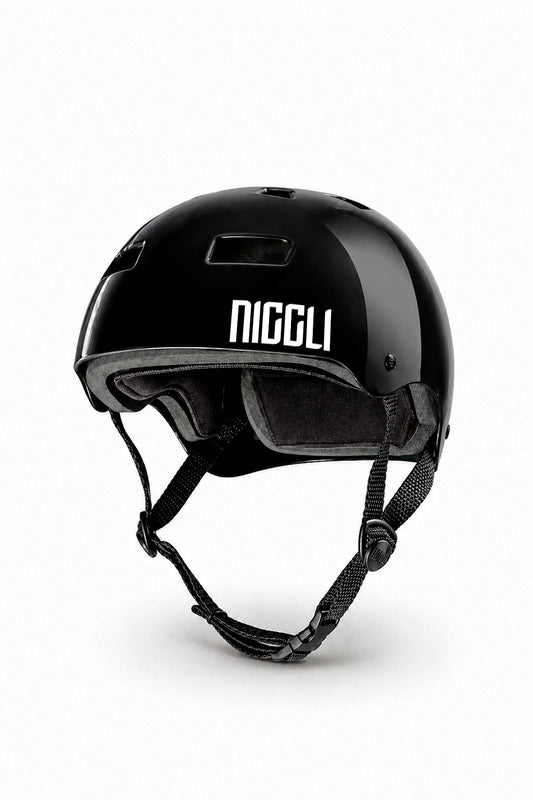 CASCO NEGRO N1 BRILLO
