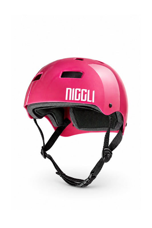 CASCO ROSA N1 BRILLO