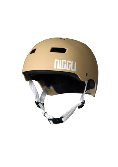 CAPACETE FELIPE ZAMBA PRO MODEL BEJE FOSCO