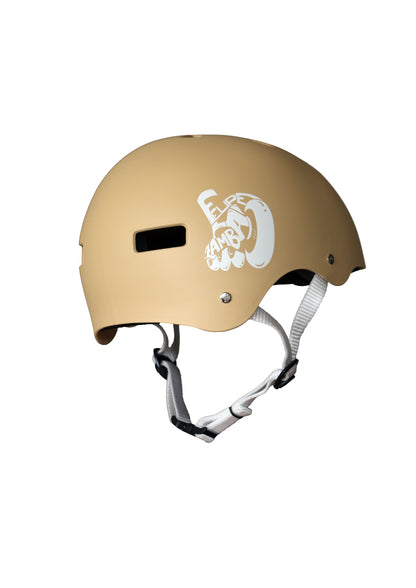 CAPACETE FELIPE ZAMBA PRO MODEL BEJE FOSCO